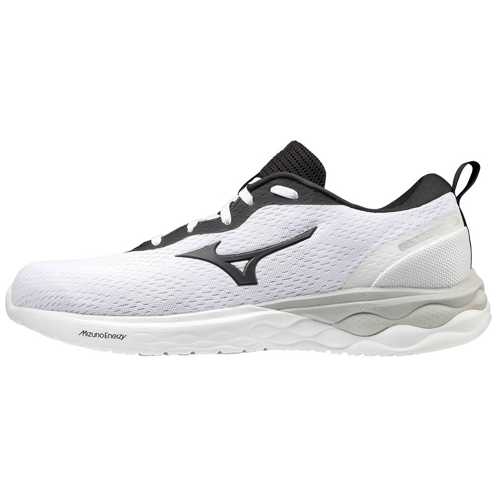 Zapatillas Running Mizuno Wave Revolt Hombre Blancas/Negras España IDAB-30827